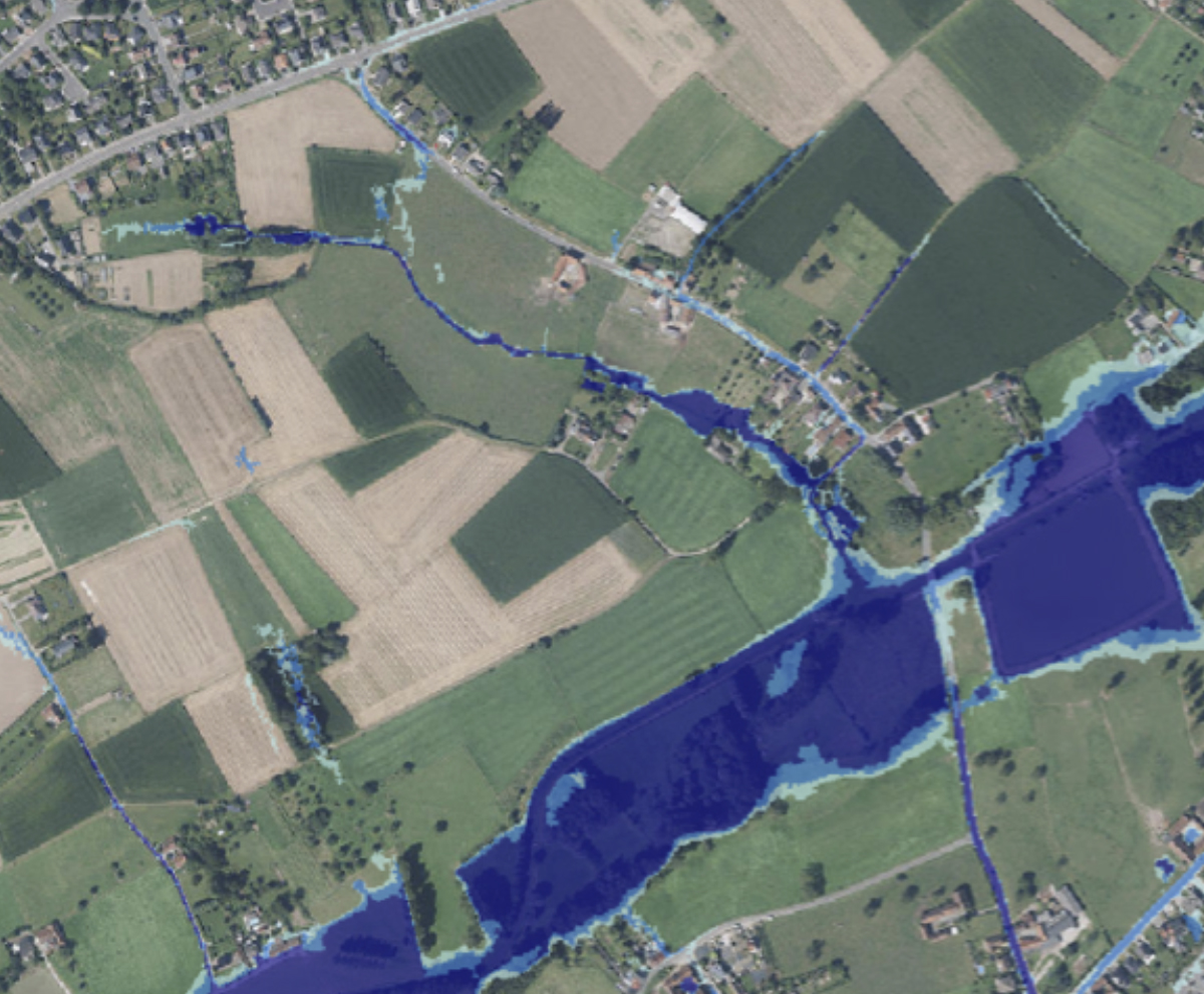 élaboration d’une carte des inondations par ruissellement