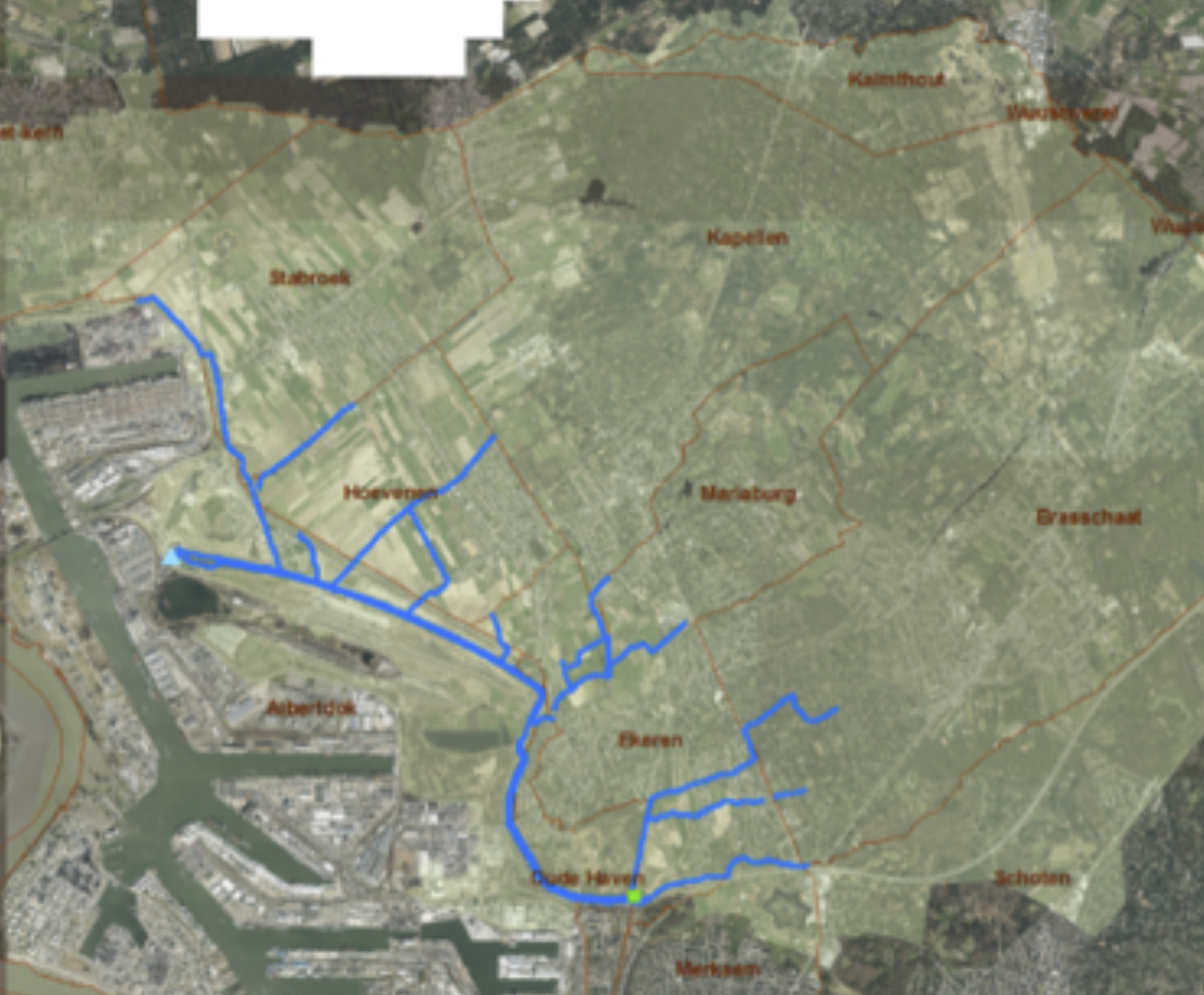 changing precipitation patterns on local watercourses