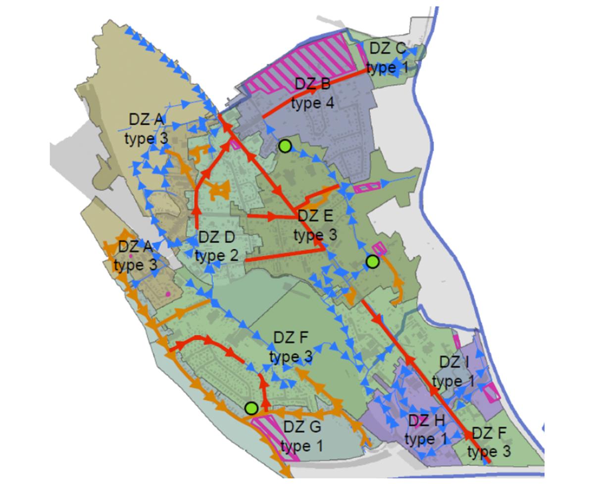 Establishment of rainwater plans 