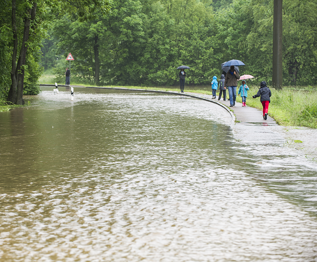 flooding in the municipality of Beersel